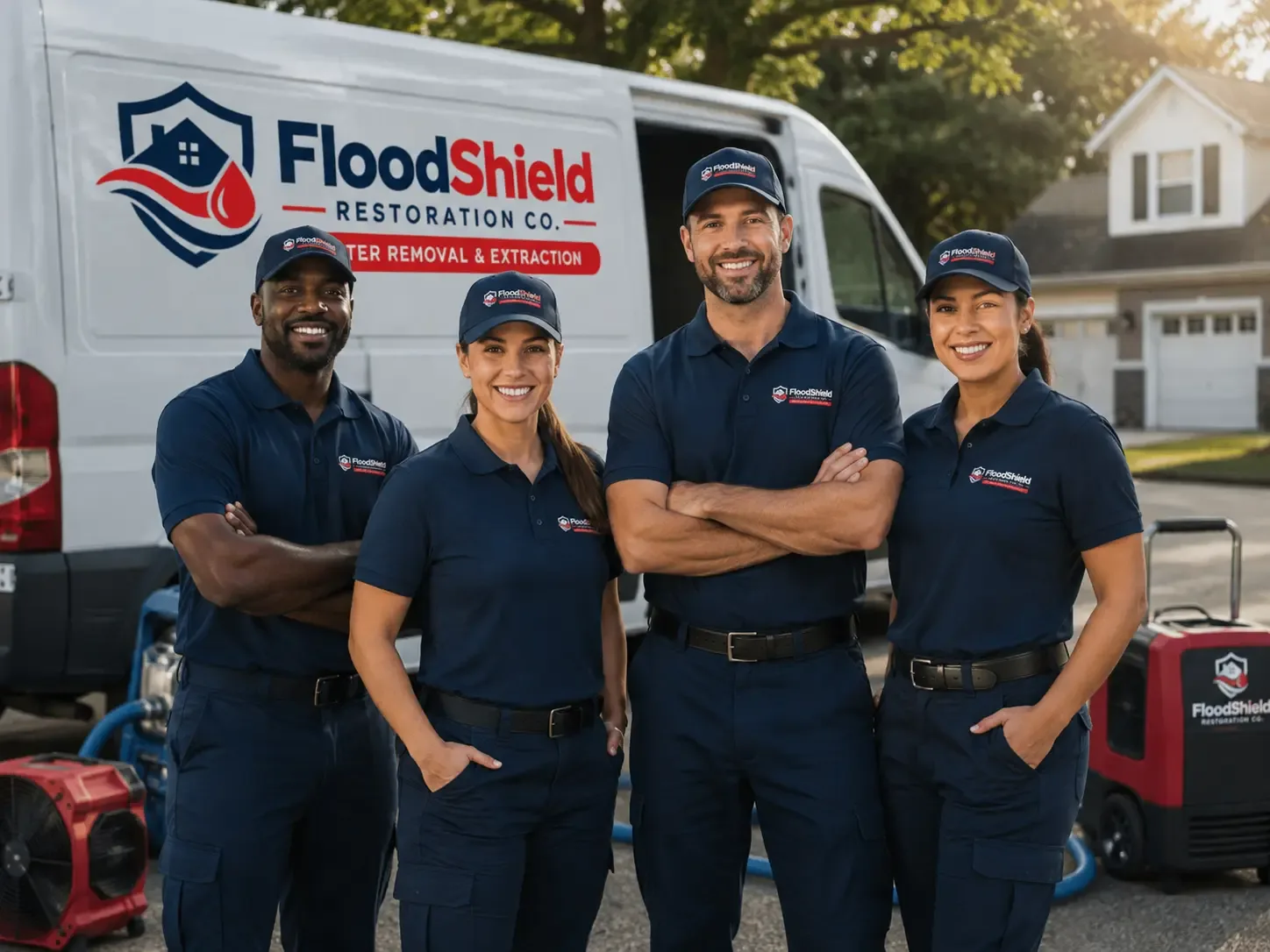 Flood Damage Restoration company in Bourneville, OH