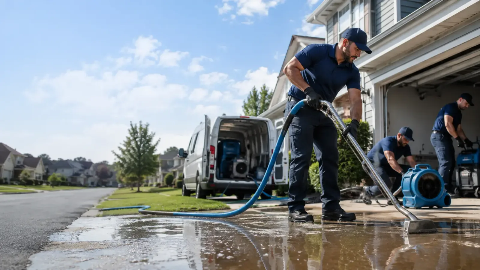 Flood Damage Restoration in Bourneville, OH